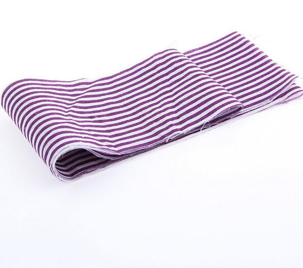 7-Piece Jelly Roll Tissue Fabric Strips Purple
