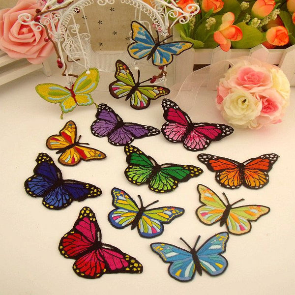 10 pcs Butterfly Patches
