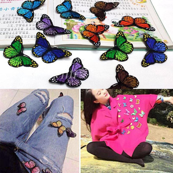 10 pcs Butterfly Patches