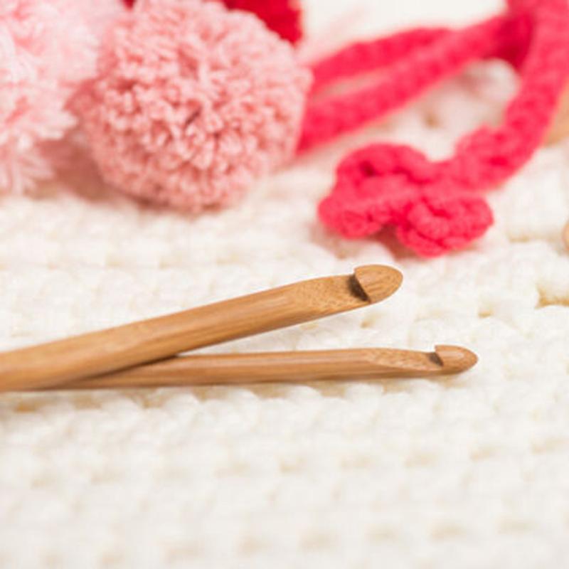 12pcs Bamboo Crochet Hook Set – QuiltsSupply
