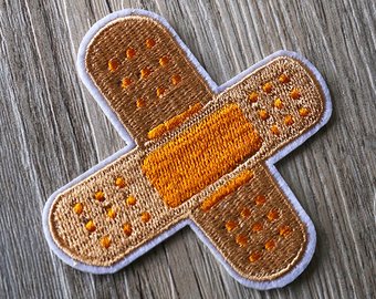 Bandage Embroidery Patch