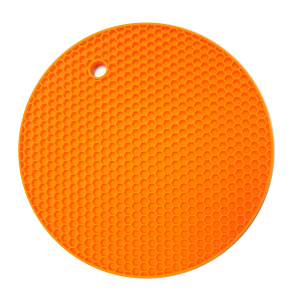 7inches Round Heat Resistant Silicone Mat