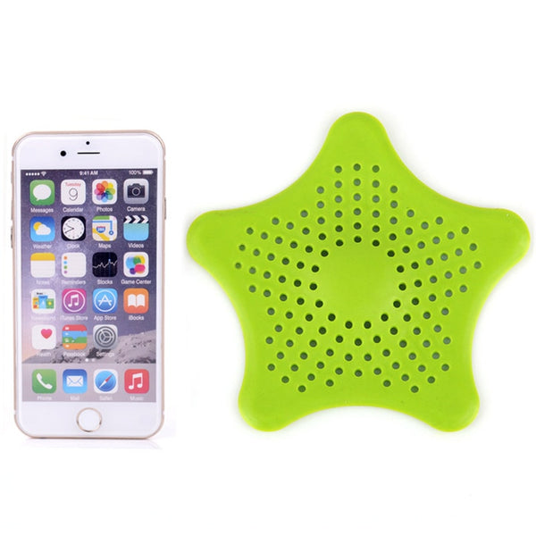 1Pc Star Sewer Outfall Strainer Bathroom Sink Filter