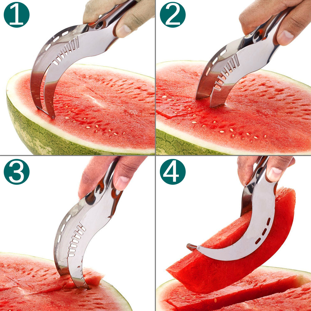 Stainless Steel Watermelon Slicer Cutter Knife