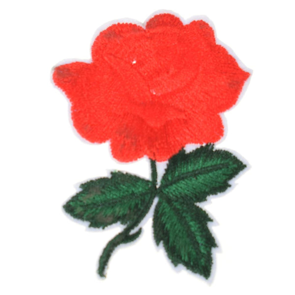 Cute Colorful Rose Applique Flowers Patch Embroidered