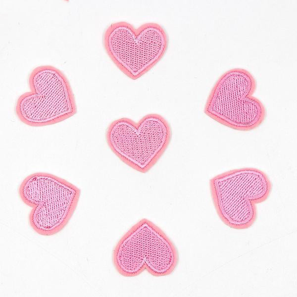 20 pcs Pink Heart-shaped Patches
