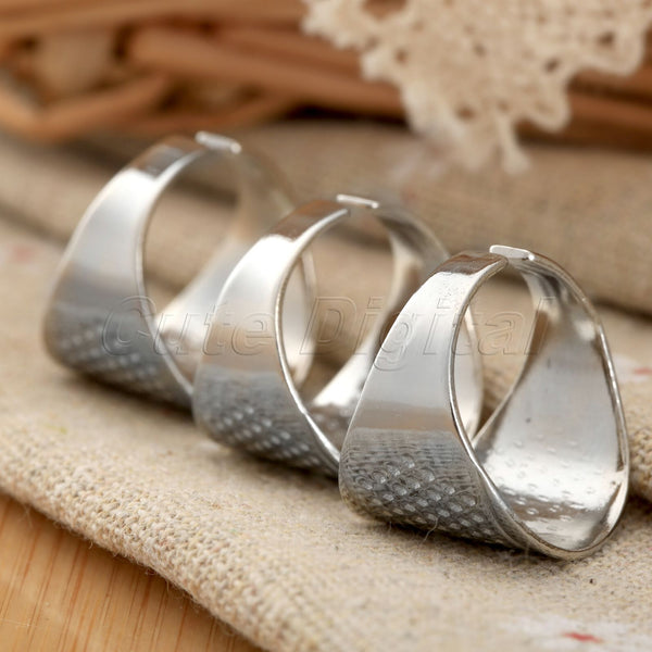 3 Adjustable Sewing Thimble Rings