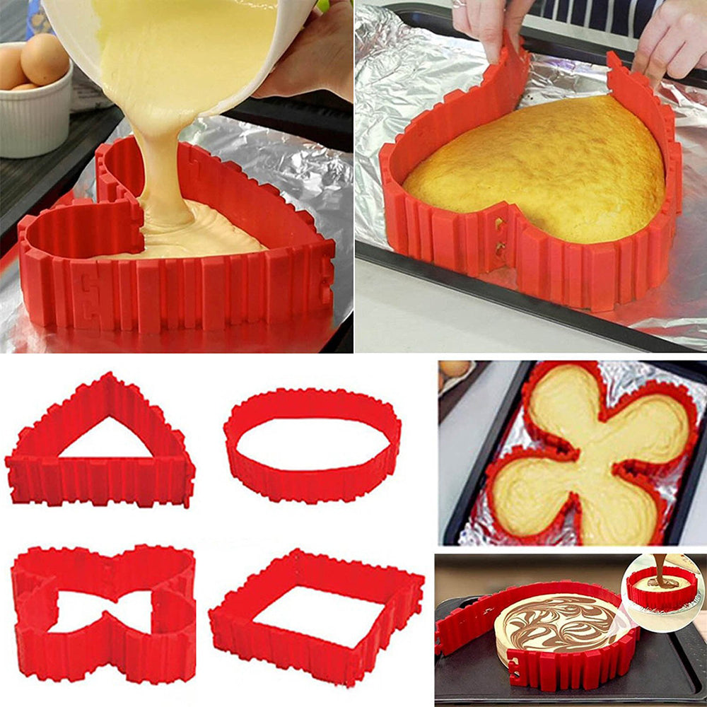 CAKE MOLD - BAKE SNAKE 4 PCS/SET – QuiltsSupply