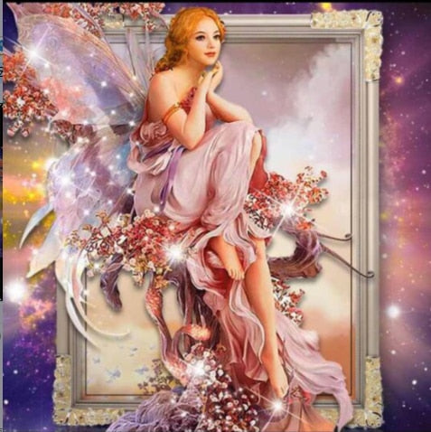 5D Diamond Painting Beautiful Fairy
