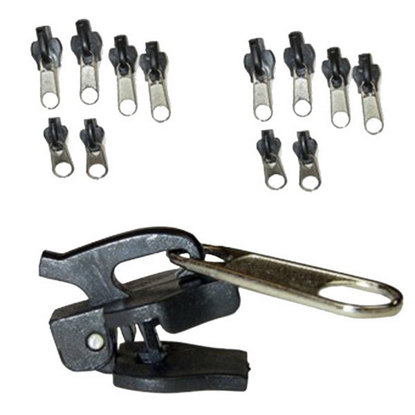 6 pcs Zipper Zip Slider Rescue Instant Repair Kit