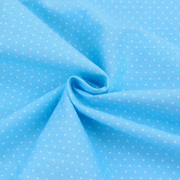 4 pcs Cotton Fabric (16" x 20") Blue Floral Collection