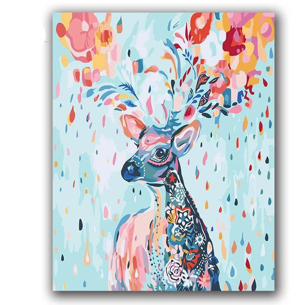 Paint by Numbers Forest Deer