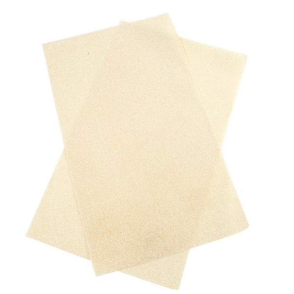 Leather Glitter Fabric (8" x 13") Synthetic Leather