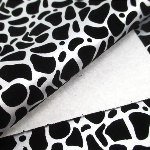 Faux Leather Fabric (8" x 13") Animal Skin Design