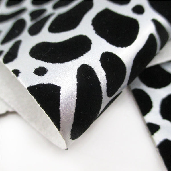 Faux Leather Fabric (8" x 13") Animal Skin Design