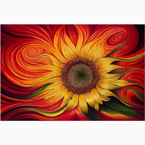 5D Diamond Painting sunflower