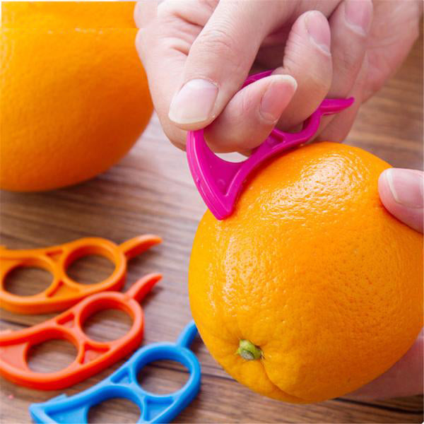 Plastic Orange Peelers Zesters Lemon Fruit Slicer