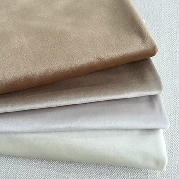 Silk Velvet Fabric (55")  Upholstery Curtain Fabric