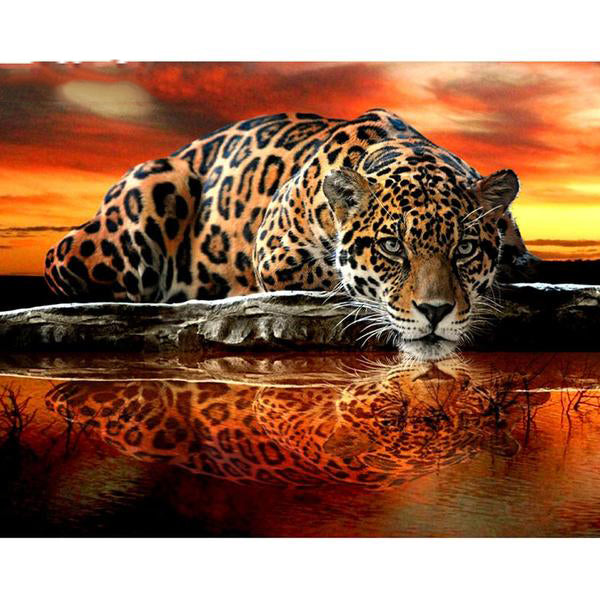 5D Diamond Painting "Tattoo Tiger"