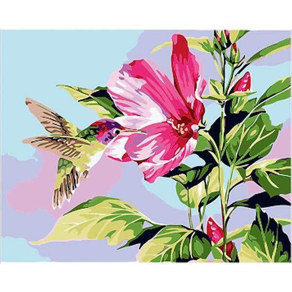 Painting By Numbers Birds And Flowers