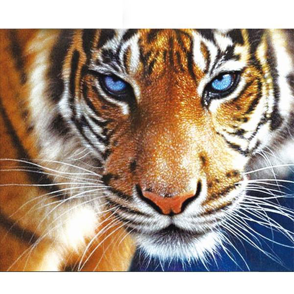 Tiger Diamond Painting Cross Stitch Animal