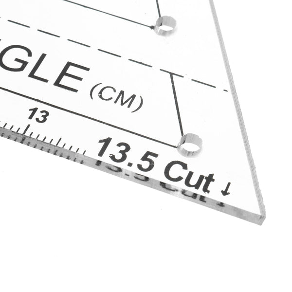 60 degree Triangle Quilting Ruler