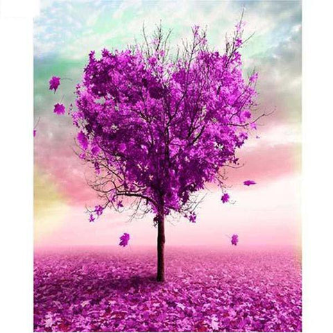 Love Tree Painting by Numbers