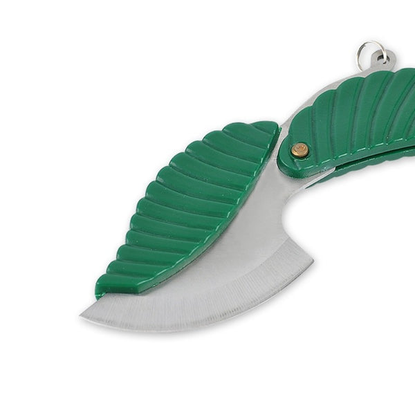 Mini Fold Leaf Shape Pocket Knife