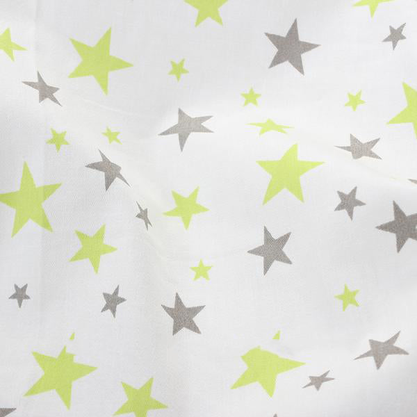 6pcs Cotton Fabric Patchwork (16" x 20") Wave and Star Collection