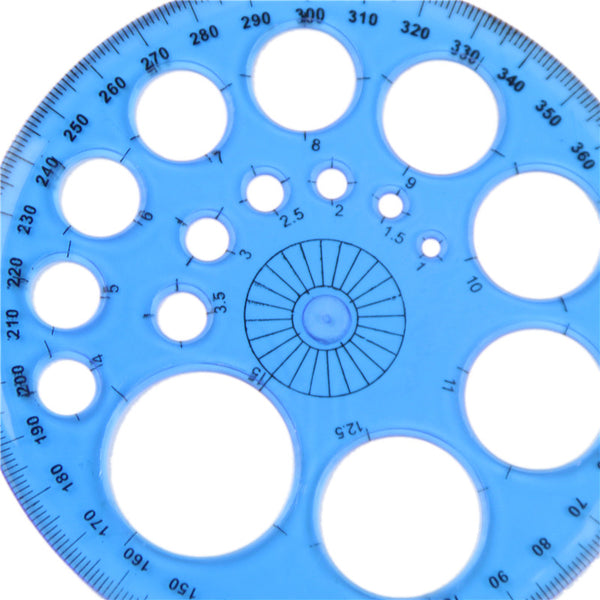 Patchwork Circular Template Ruler