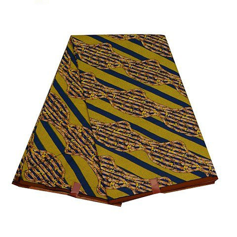 African Real Wax Hollandais Dutch Wax Fabric
