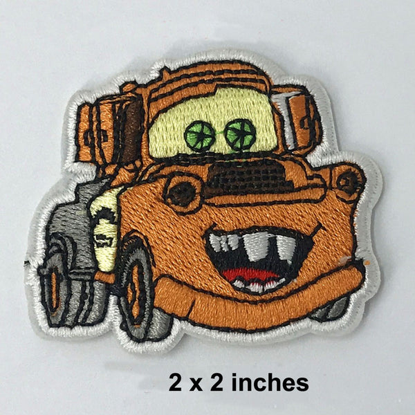 4pcs Mixed Car Patches For Clothes