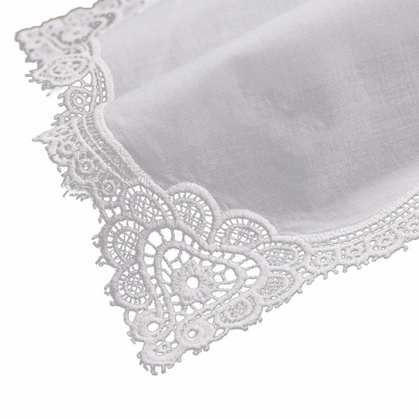 White Premium Cotton Lace