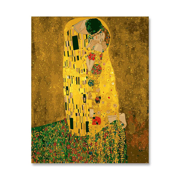Painting by Numbers Kissing