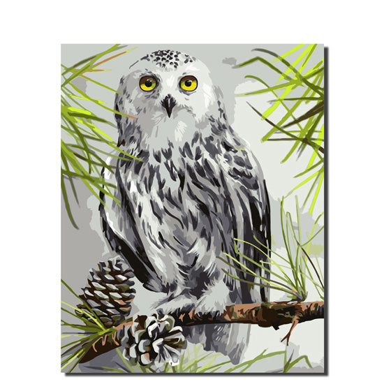 Frame Painting By Numbers "Owl"