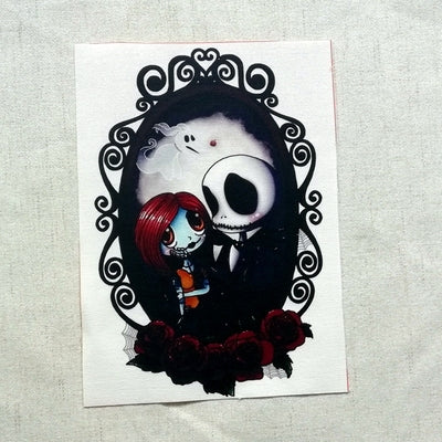 Cotton Fabric Canvas Fabric Nightmare before Christmas