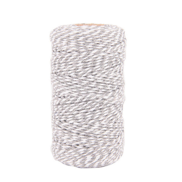 1 Roll 100 Metres 0.07" Cotton Bakers Twine String Cotton Cords Rope