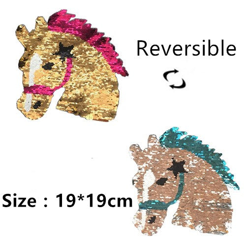 Reversible Color Sew  Patch