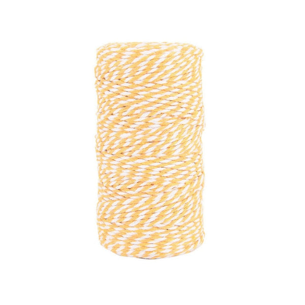 1 Roll 100 Metres 0.07" Cotton Bakers Twine String Cotton Cords Rope