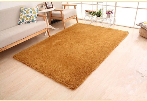 Living Room Area Rug Solid Carpet